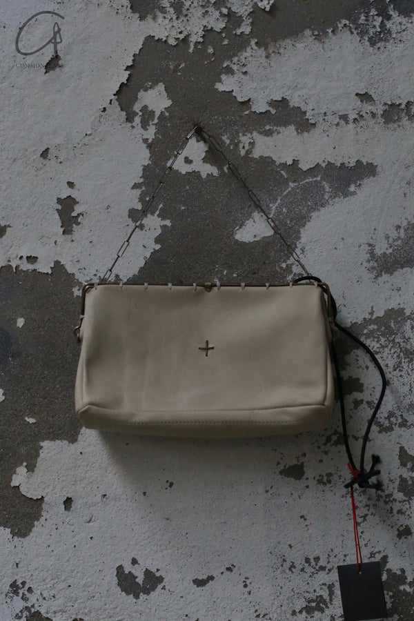 M.A+ Silver Chain Small Clutch Italy MA-BR202S/C4 CUF1,0-CREAM-F CREAM MA-BR202S